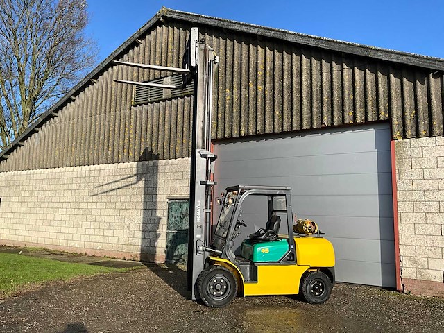 2009 komatsu fg45t - 7 vorkheftruck - afbeelding 12 van  28