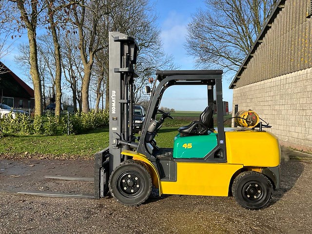 2009 komatsu fg45t - 7 vorkheftruck - afbeelding 25 van  28