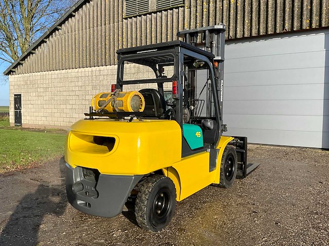 2009 komatsu fg45t - 7 vorkheftruck - afbeelding 27 van  28