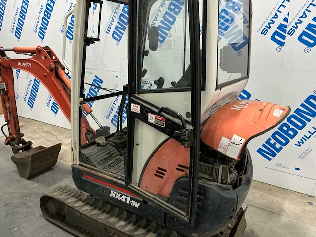 2009 kubota k4 41-3v minigraafmachine - afbeelding 6 van  10