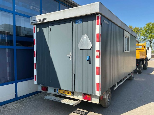 2009 kuiper ass2 schaftwagen/bouwkeet - afbeelding 1 van  2