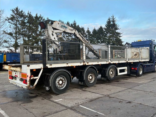 2009 kwb p393stih oplegger met kennis r-16 kraan - afbeelding 26 van  27