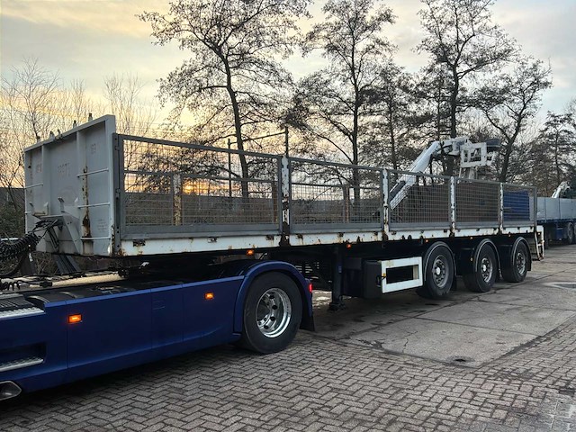 2009 kwb p393stih oplegger met kennis r-16 kraan - afbeelding 18 van  29