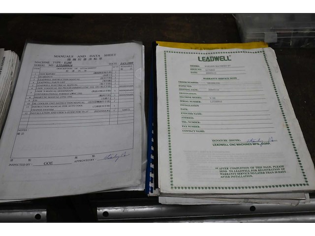 2009 leadwell v-30i 3-assig bewerkingscentrum - afbeelding 4 van  14