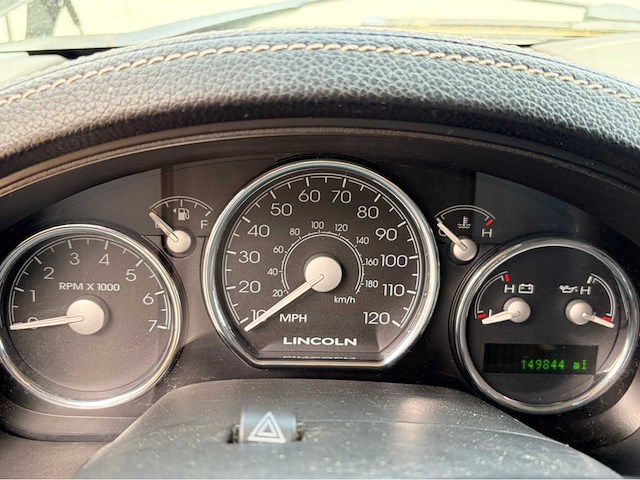 2009 lincoln mark 8 cilinder lpg personenauto - afbeelding 5 van  19