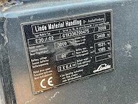 2009 linde e30 / 02 vorkheftruck - afbeelding 8 van  17