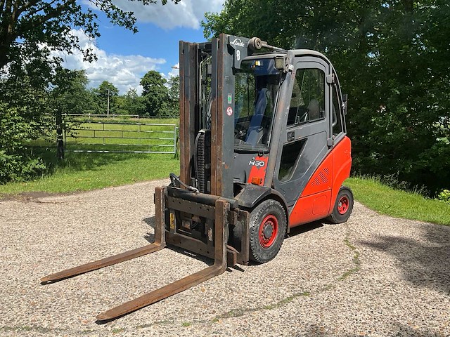 2009 linde h30d vorkheftruck - afbeelding 1 van  10