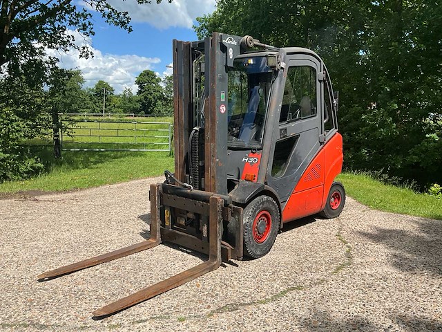 2009 linde h30d vorkheftruck - afbeelding 4 van  10