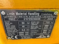 2009 linde p60z trekker - afbeelding 10 van  18