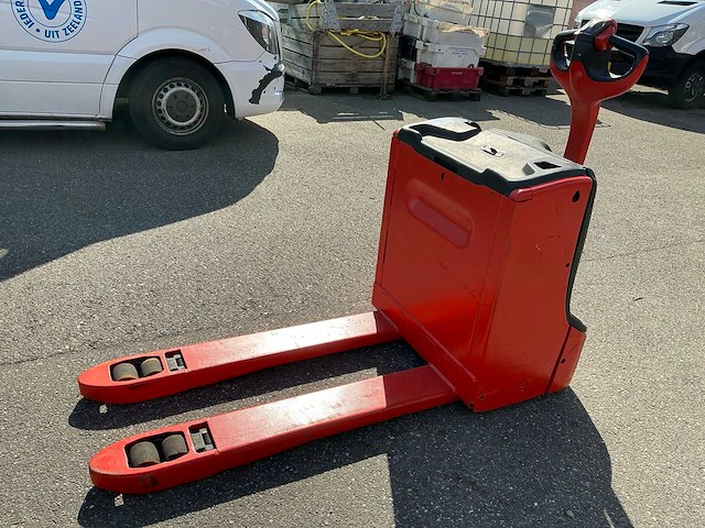 2009 linde t18 elektrische palletwagen - afbeelding 1 van  11