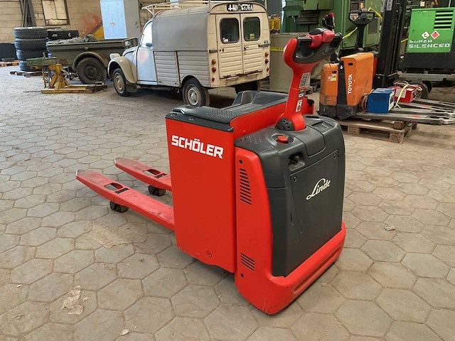 2009 linde t30 elektrische palletwagen - afbeelding 3 van  7