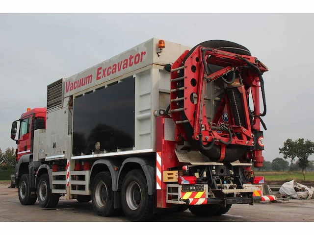 2009 man 41.480 8x8 tga vrachtwagen mts dino 4a 12t 40.000v grondzuigwagen - afbeelding 23 van  47