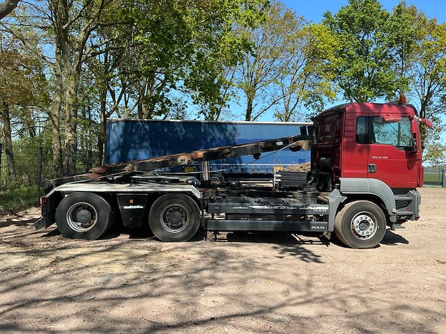 2009 man tgs 32.480 vrachtwagen haakarmsysteem - afbeelding 48 van  51