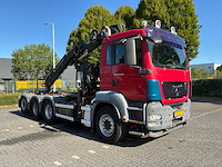 2009 man tgs 35.440 8x4-4 bl vrachtwagen met autolaadkraan - afbeelding 23 van  61