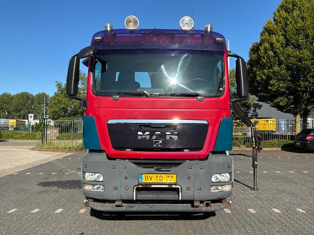 2009 man tgs 35.440 8x4-4 bl vrachtwagen met autolaadkraan - afbeelding 58 van  61