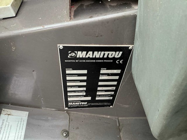 2009 manitou mrt 2150+ privilege verreiker - afbeelding 47 van  59