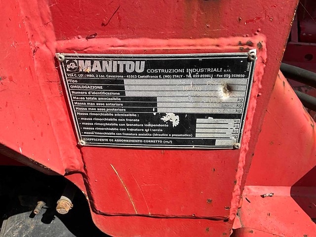 2009 manitou mvt 1332 sl verreiker - afbeelding 19 van  33