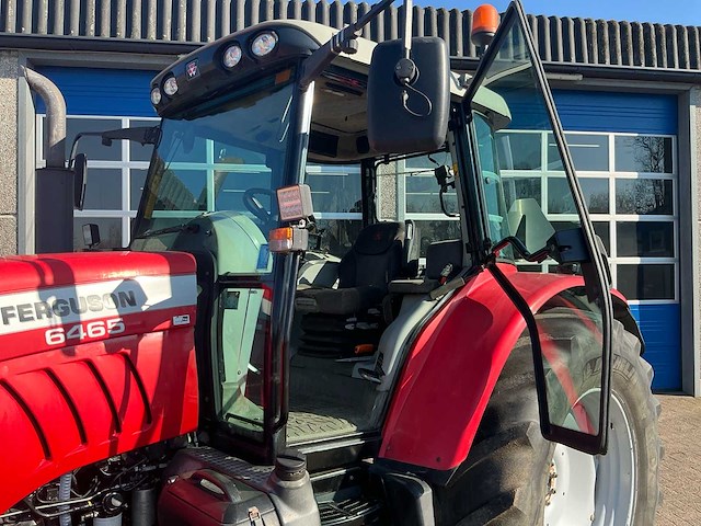 2009 massey ferguson 6465t3 vierwielaangedreven landbouwtractor - afbeelding 5 van  28