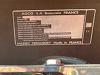 2009 massey ferguson 6465t3 vierwielaangedreven landbouwtractor - afbeelding 21 van  28