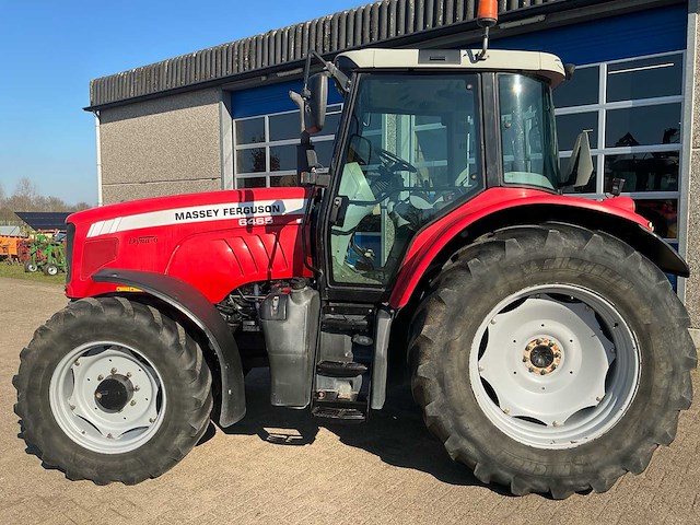 2009 massey ferguson 6465t3 vierwielaangedreven landbouwtractor - afbeelding 24 van  28