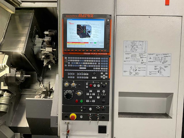 2009 mazak hyper quadrex 150msy cnc-draai /freescentrum - afbeelding 12 van  29