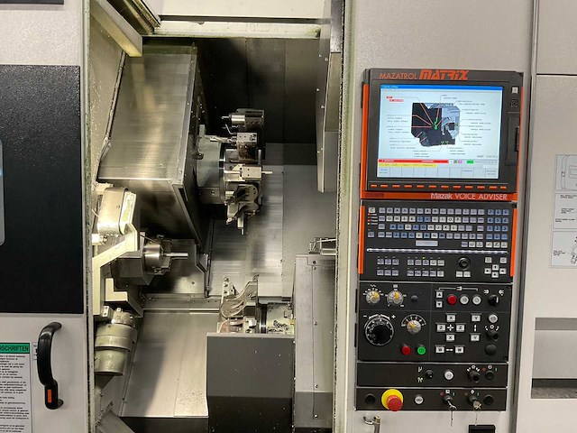 2009 mazak hyper quadrex 150msy cnc-draai /freescentrum - afbeelding 3 van  29
