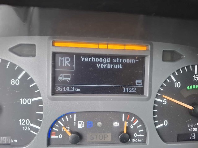 2009 mercedes-benz axor 1829 l kolkenzuiger vrachtwagen - afbeelding 8 van  54