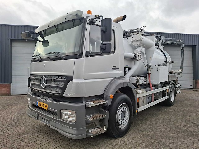 2009 mercedes-benz axor 1829 l kolkenzuiger vrachtwagen - afbeelding 1 van  54