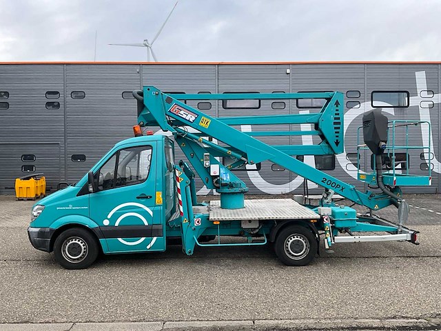 2009 mercedes benz sprinter 313 cdi met gsr e200px hoogwerker (marge) - afbeelding 12 van  37