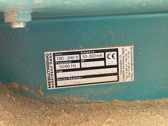 2009 mesutronic bt6,5/1200-u-t4 metaaldetector - afbeelding 6 van  6