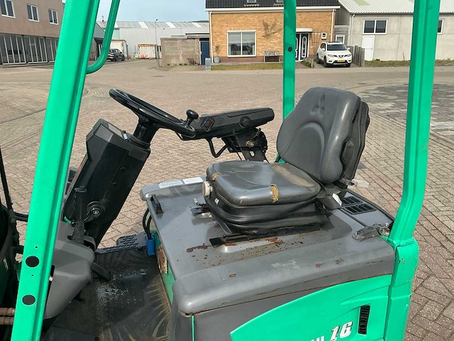 2009 mitsubishi fb16nt vorkheftruck - afbeelding 4 van  17