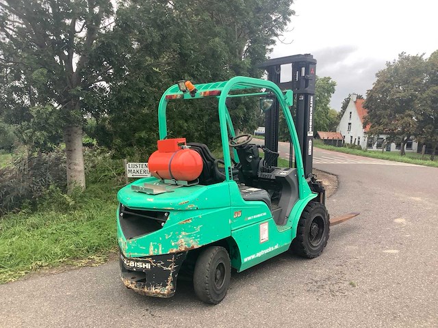 2009 mitsubitsi fg35n vorkheftruck - afbeelding 2 van  12