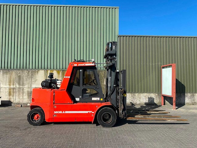 2009 mora m100c vorkheftruck - afbeelding 23 van  26