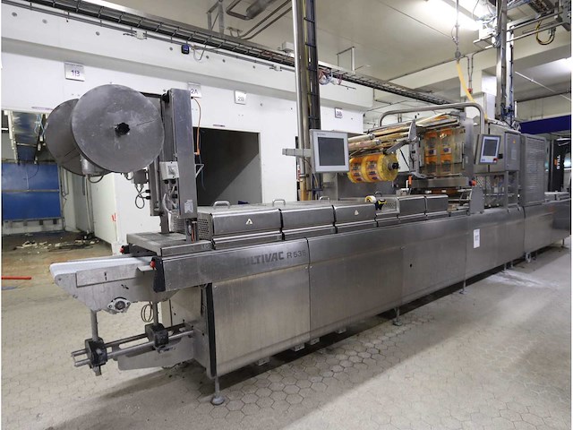 2009 multivac r535 traysealer - afbeelding 5 van  12