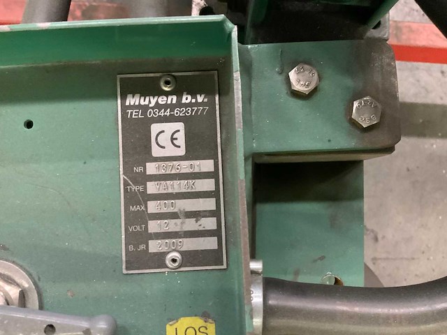 2009 muyer va114k vacuümheffer - afbeelding 7 van  7