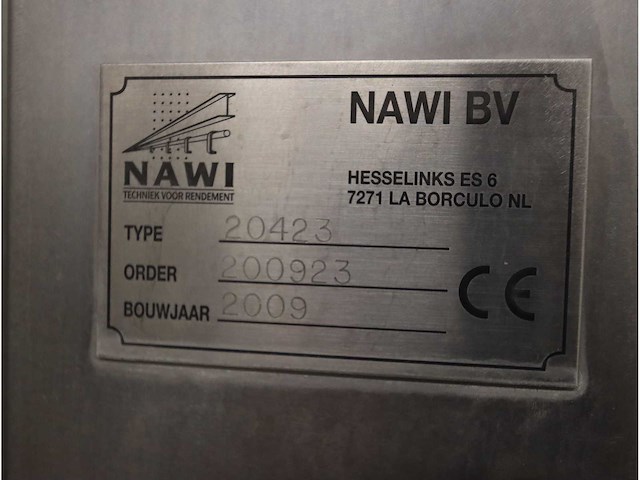 2009 nawi rvs bakken wasinrichting - afbeelding 10 van  21