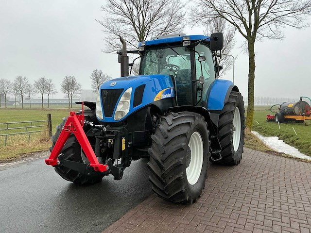 2009 new holland t7030 power command vierwielaangedreven landbouwtractor - afbeelding 1 van  45