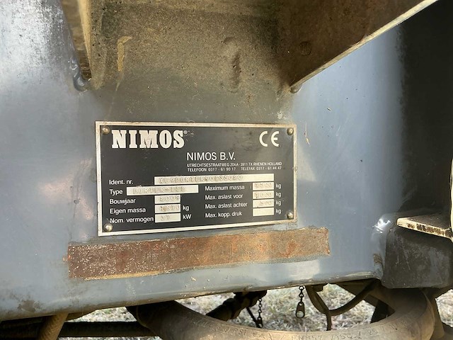 2009 nimos portee-okb zelfrijdende onkruidbrander hete lucht (geen open vuur!) - afbeelding 20 van  27