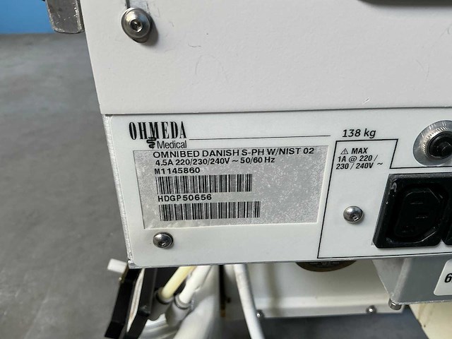 2009 ohmeda medical omnibed coeveuse - afbeelding 8 van  9