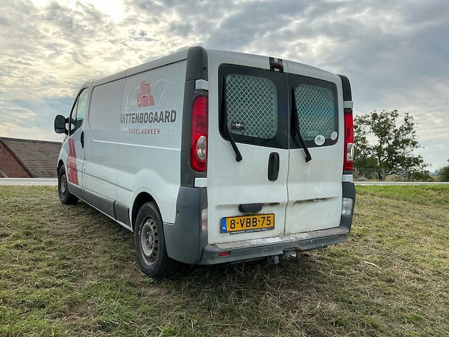 2009 opel vivaro 2.5 cdti l2h1 dc bedrijfswagen - afbeelding 3 van  3