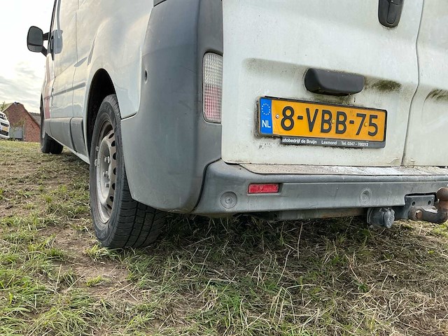 2009 opel vivaro 2.5 cdti l2h1 dc bedrijfswagen - afbeelding 8 van  30