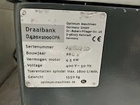 2009 optimum d420x1000dpa bankdraaibank - afbeelding 5 van  12