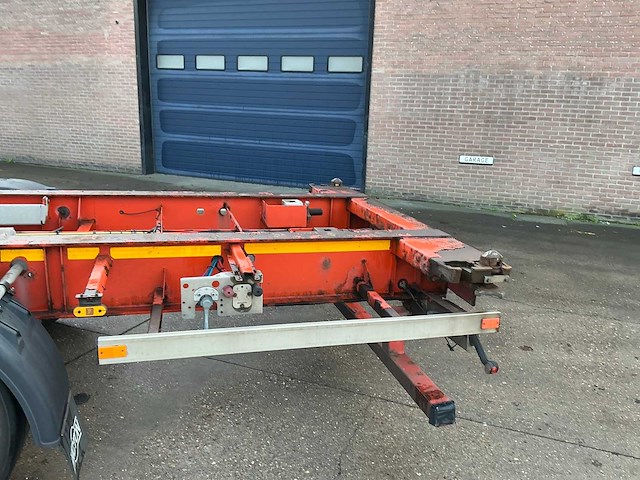 2009 pacton txc339 containerchassis oplegger - afbeelding 6 van  33