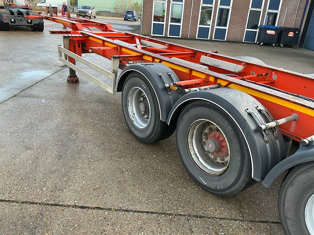 2009 pacton txc339 containerchassis oplegger - afbeelding 7 van  33