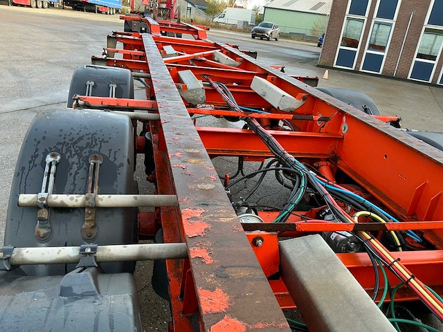 2009 pacton txc339 containerchassis oplegger - afbeelding 8 van  33