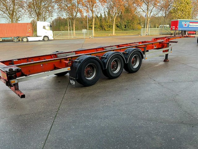 2009 pacton txc339 containerchassis oplegger - afbeelding 33 van  33