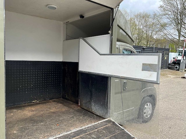 2009 peugeot boxer 435 2.2hdi paardenwagen v-804-nh - afbeelding 19 van  45