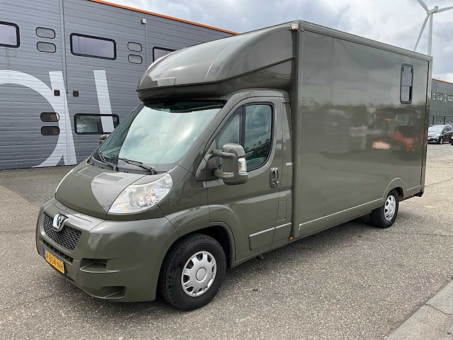 2009 peugeot boxer 435 2.2hdi paardenwagen v-804-nh - afbeelding 1 van  45