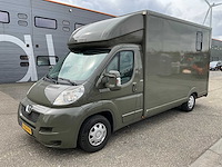2009 peugeot boxer 435 2.2hdi paardenwagen v-804-nh - afbeelding 1 van  45