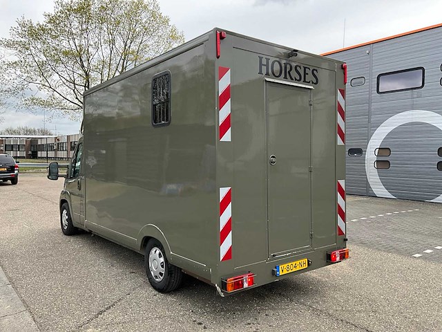 2009 peugeot boxer 435 2.2hdi paardenwagen v-804-nh - afbeelding 5 van  45